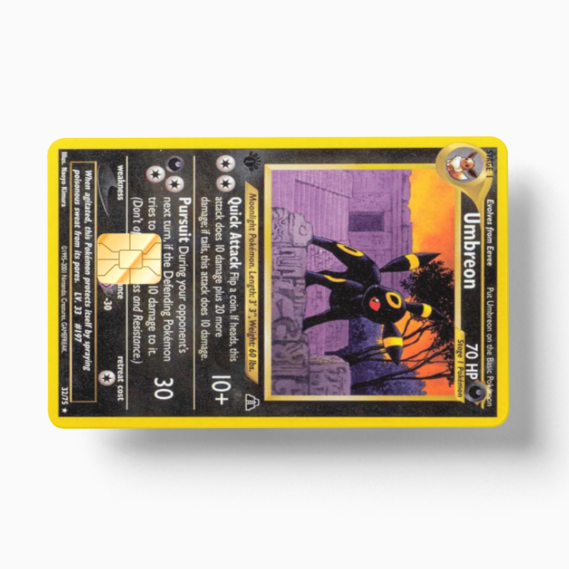 Pokemon Card Umbreon (Holographic)