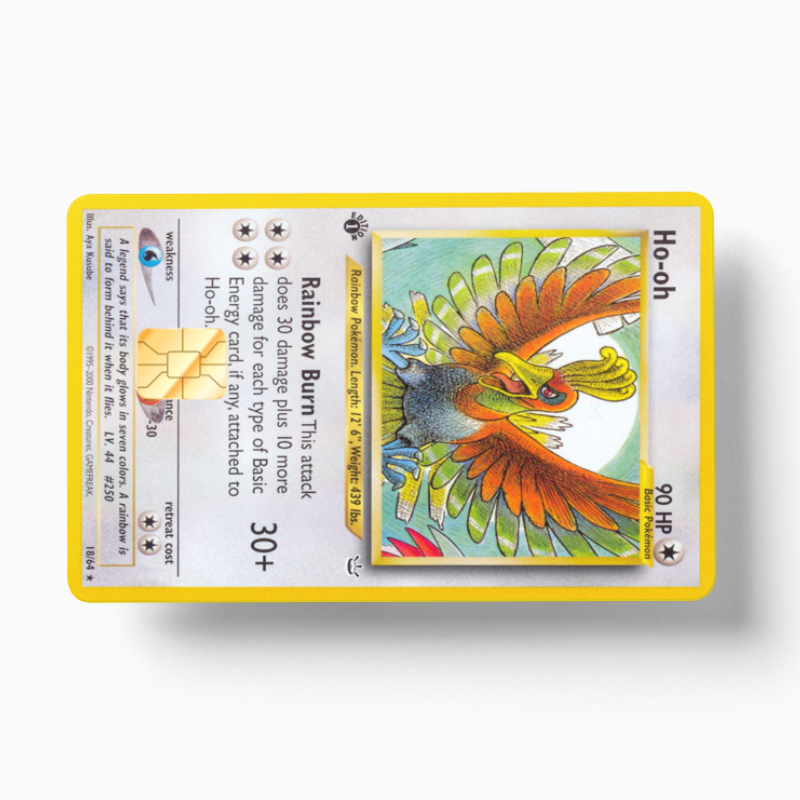 Pokemon Card Ho-oh (Holographic)