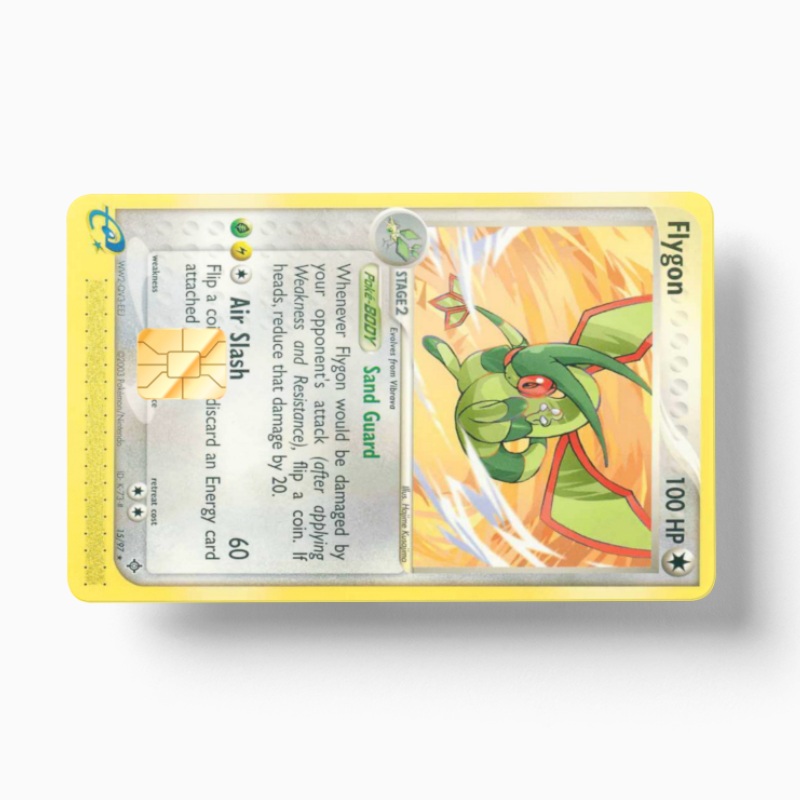 Pokemon Card Flygon (Holographic)