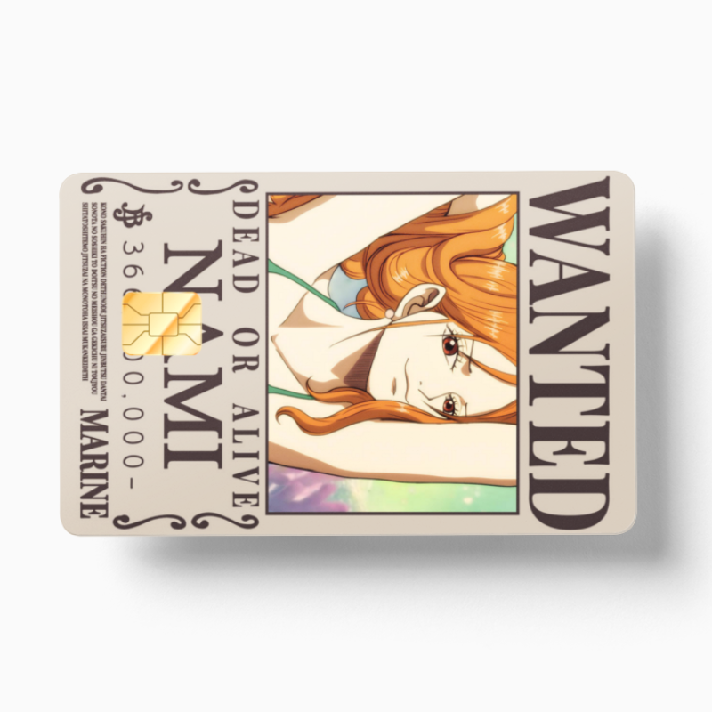 Wanted Poster Nami (Holographic)