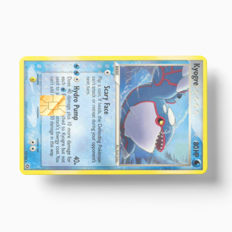 Pokemon Card Kyogre (Holographic)