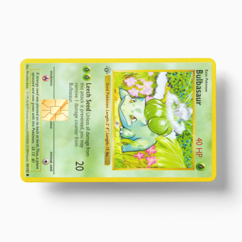 Pokemon Card Bulbasaur (Holographic)