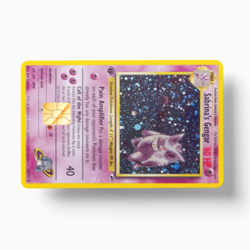 Pokemon Card Sabrina&#39;s Gengar (Holographic)