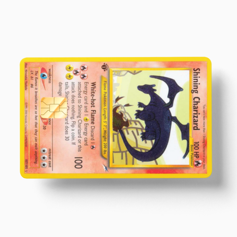 Pokemon Card Shining Charizard (Holographic)