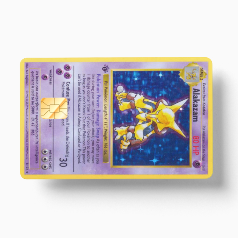 Pokemon Card Alakazam (Holographic)