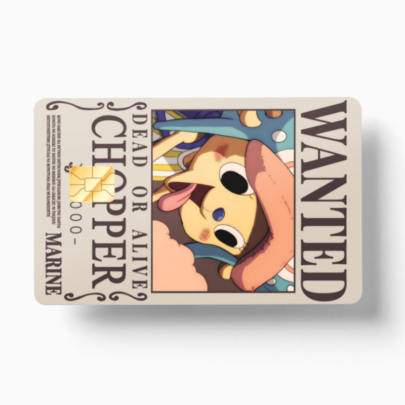 Wanted Poster Chopper (Holographic)