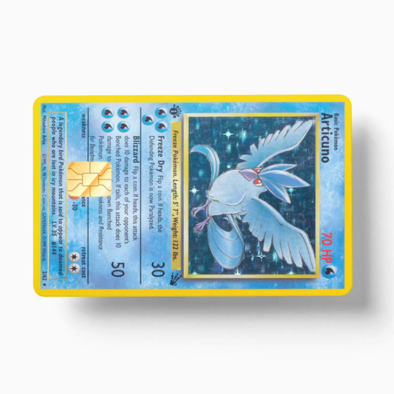 Pokemon Card Articuno (Holographic)