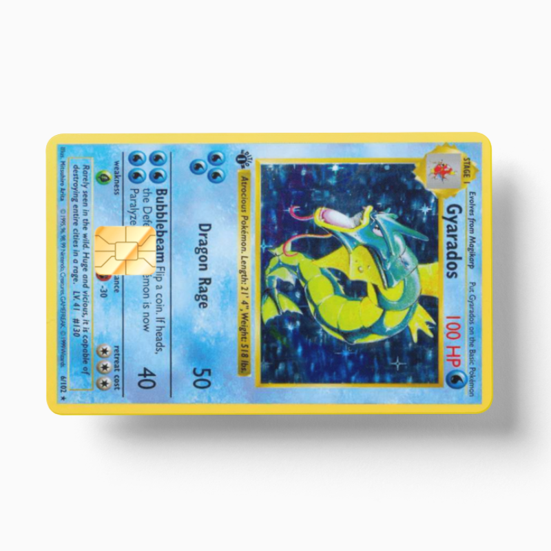 Pokemon Card Gyarados (Holographic)