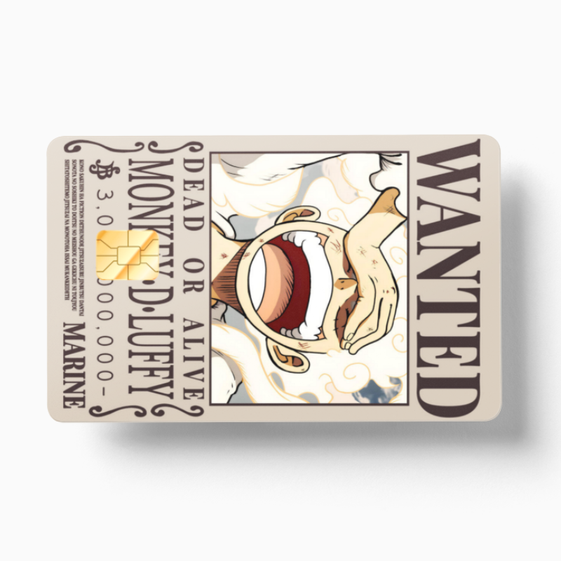 Wanted Poster Monkey D Luffy (Holographic)