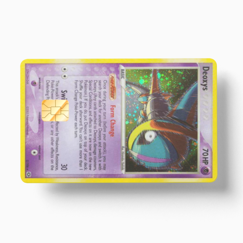 Pokemon Card Deoxys (Holographic)