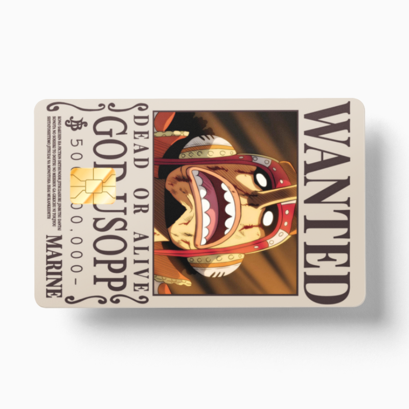 Wanted Poster God Usopp (Holographic)