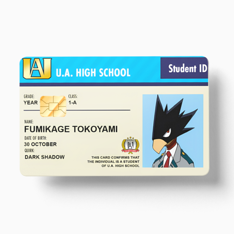 Student ID Fumikage Tokoyami (Holographic)