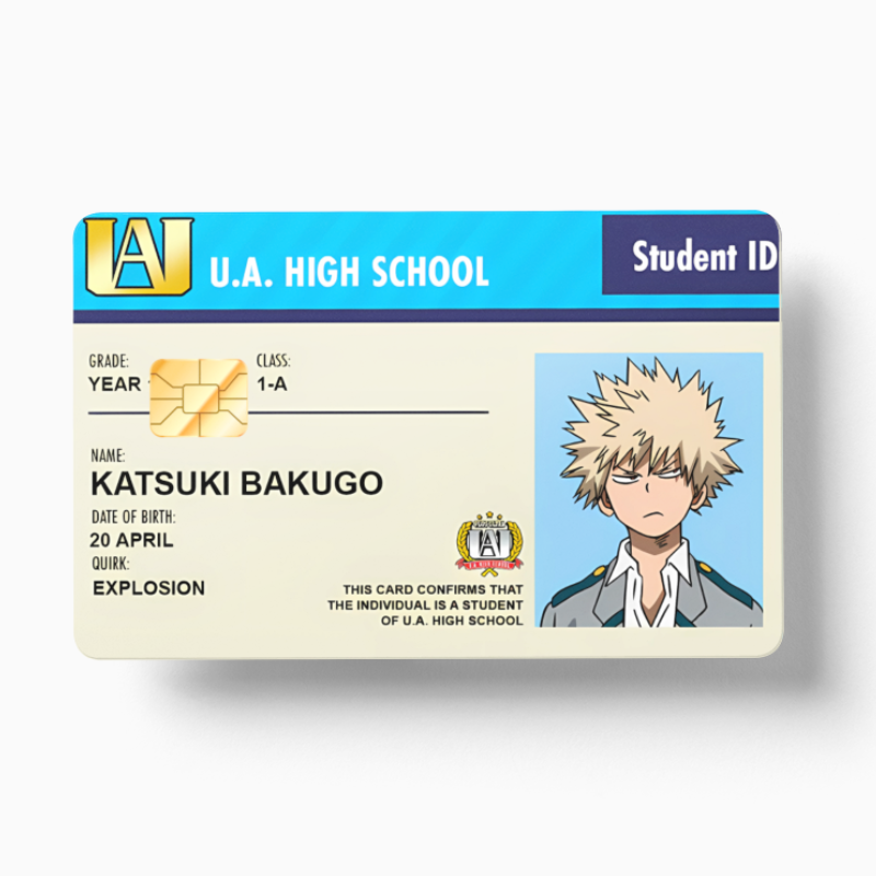 Student ID Katsuki Bakugo (Holographic)