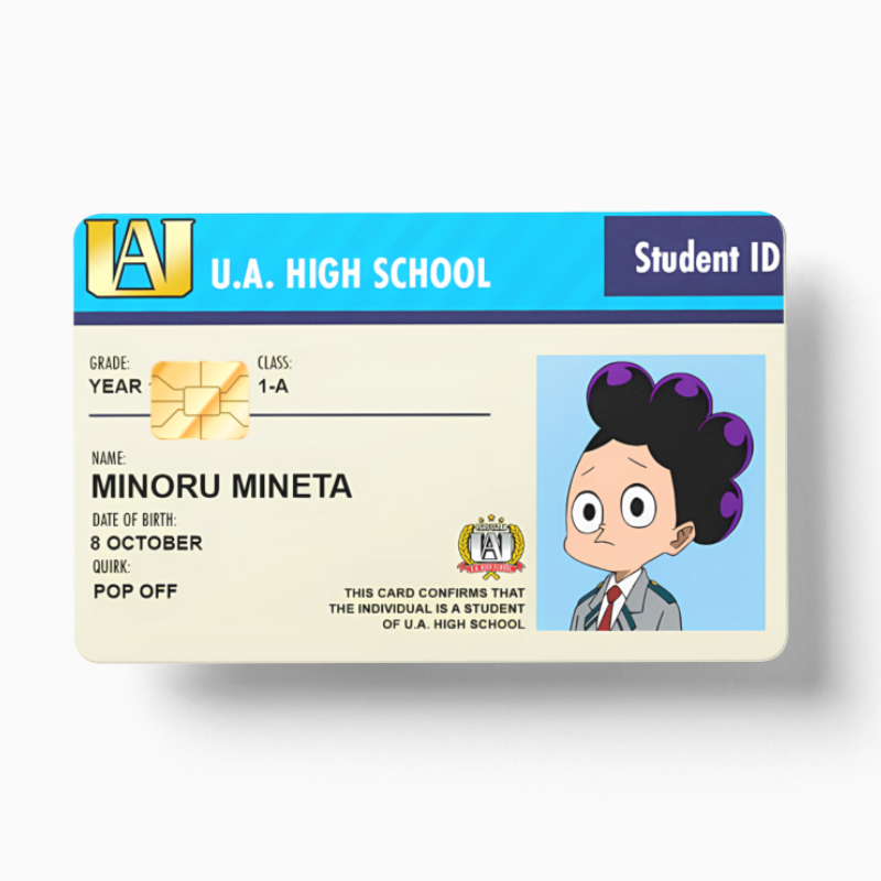 Student ID Minoru Mineta (Holographic)