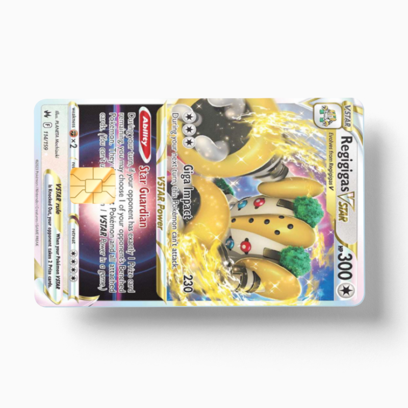 Pokemon Card Regigigas VSTAR (Holographic)