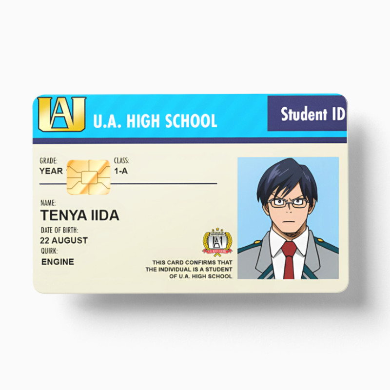 Student ID Tenya Iida (Holographic)