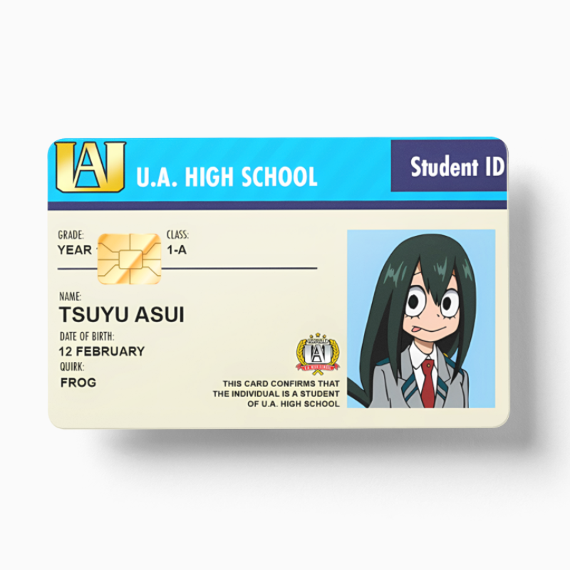 Student ID Tsuyu Asui (Holographic)