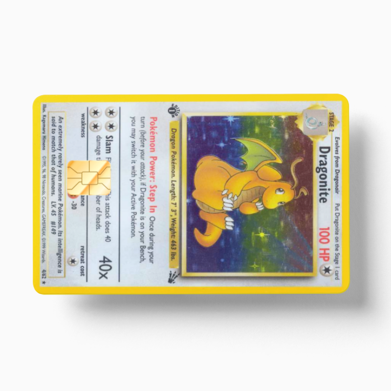 Pokemon Card Dragonite (Holographic)