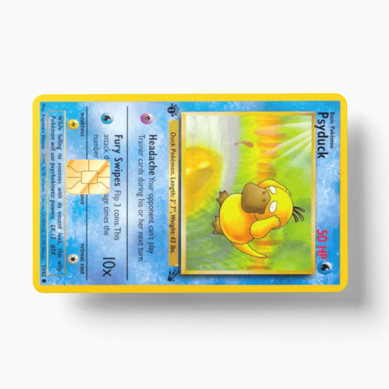 Pokemon Card Psyduck (Holographic)