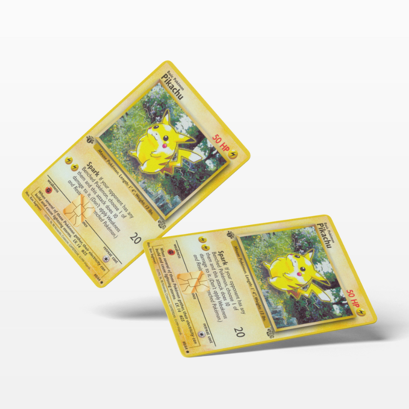 Pokemon Card Pikachu (Holographic) - Card Emblems