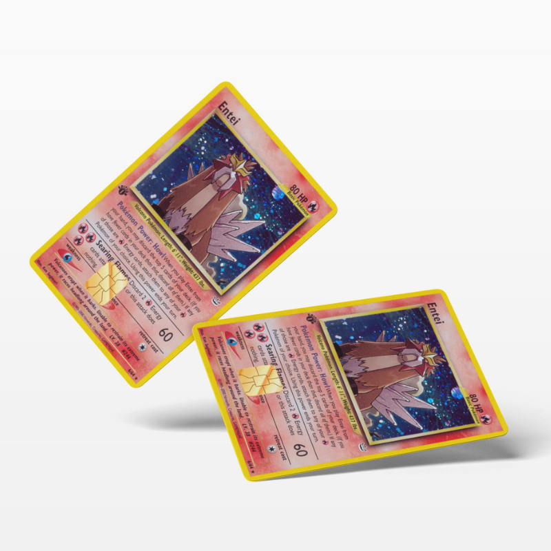 Pokemon Card Entei (Holographic)