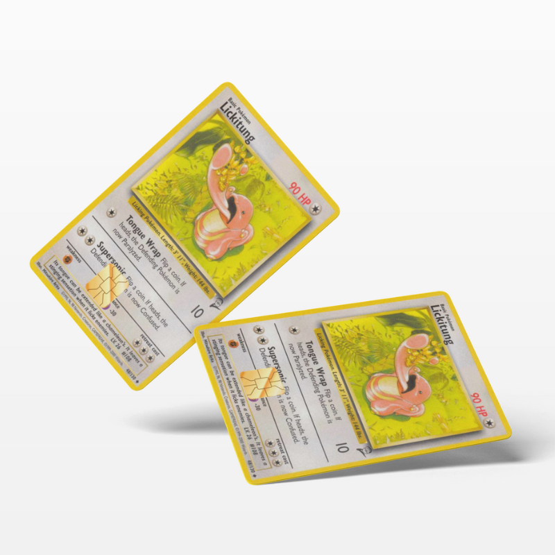 Pokemon Card Lickitung (Holographic)