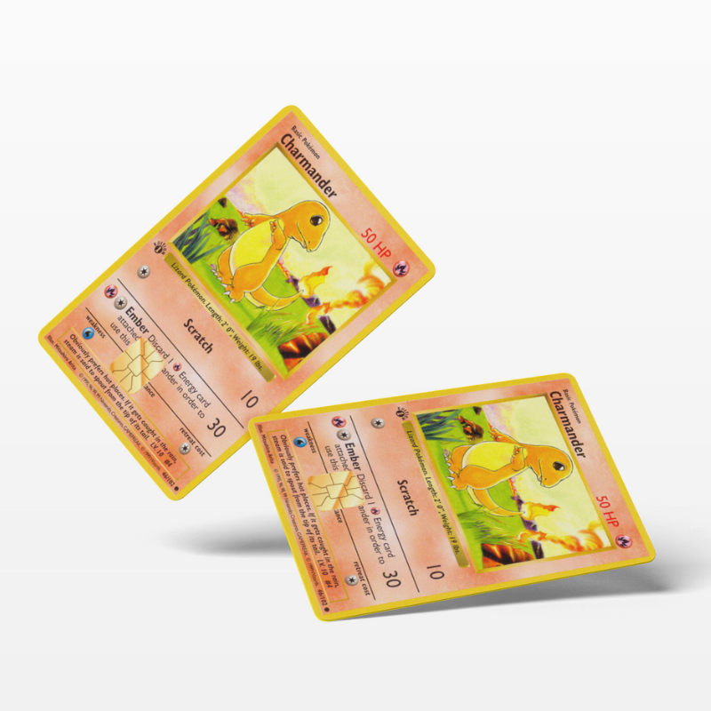 Pokemon Card Charmander (Holographic)