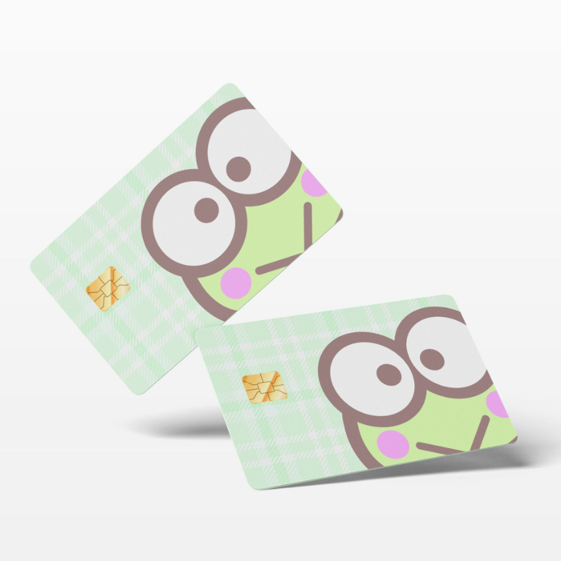 Green Plaid Keroppi (Holographic)