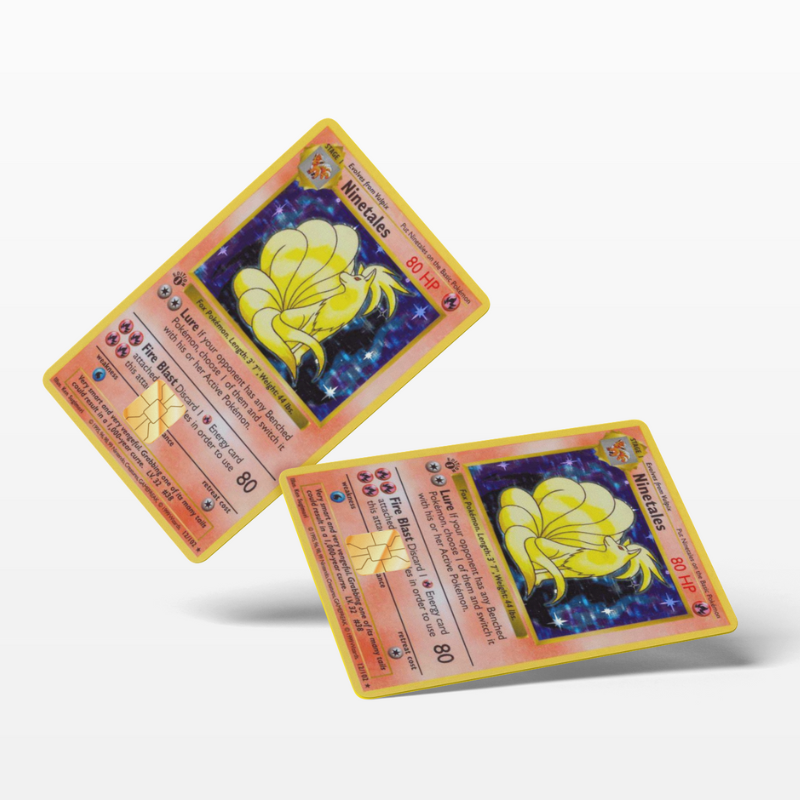 Pokemon Card Ninetales (Holographic)