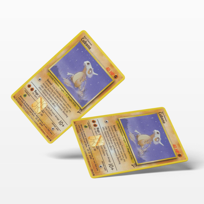 Pokemon Card Cubone (Holographic)