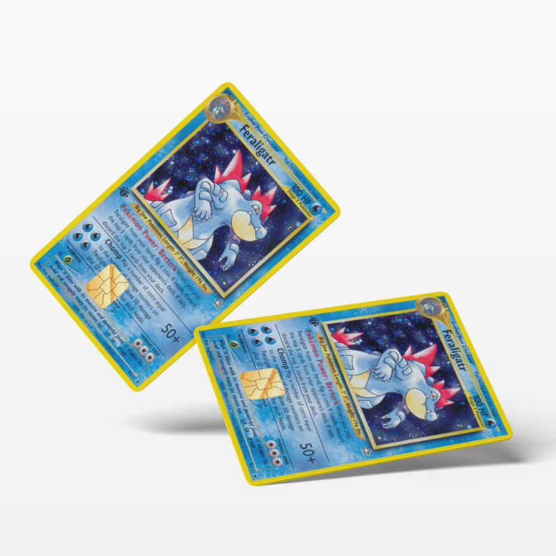 Pokemon Card Feraligatr (Holographic)