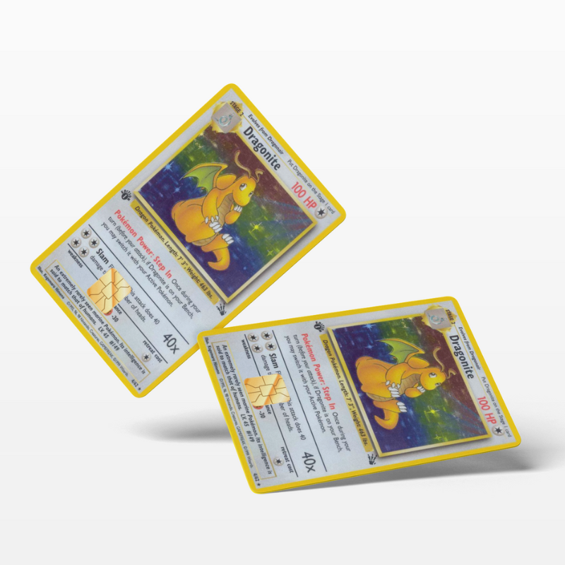 Pokemon Card Dragonite (Holographic)