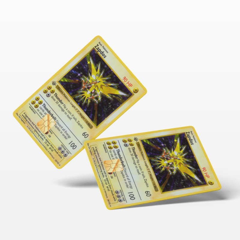 Pokemon Card Zapdos (Holographic)