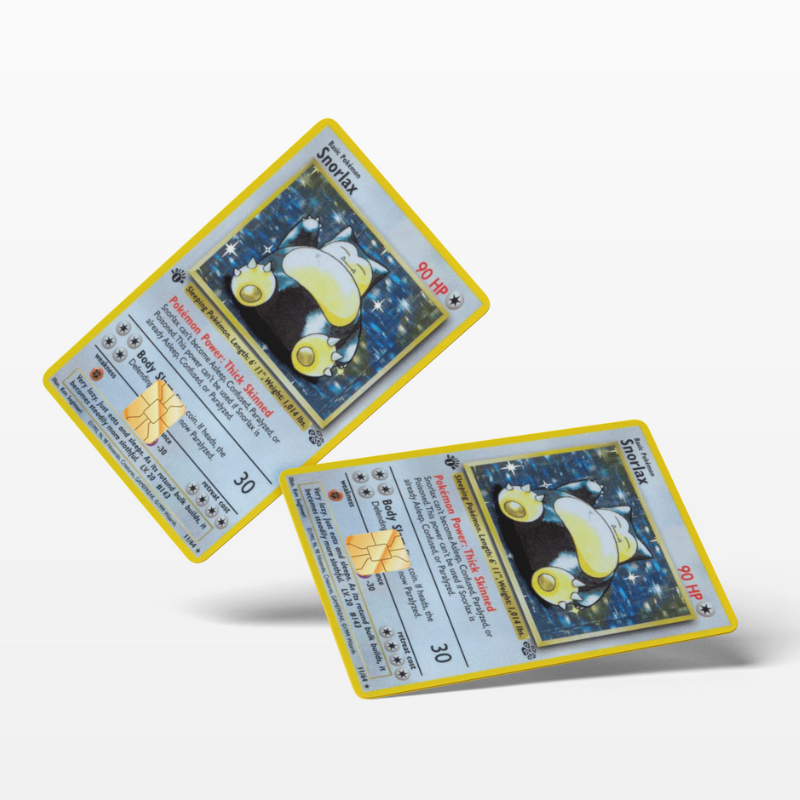 Pokemon Card Snorlax (Holographic)