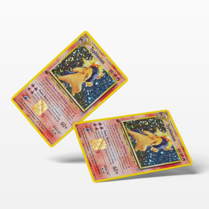 Pokemon Card Typhlosion (Holographic)