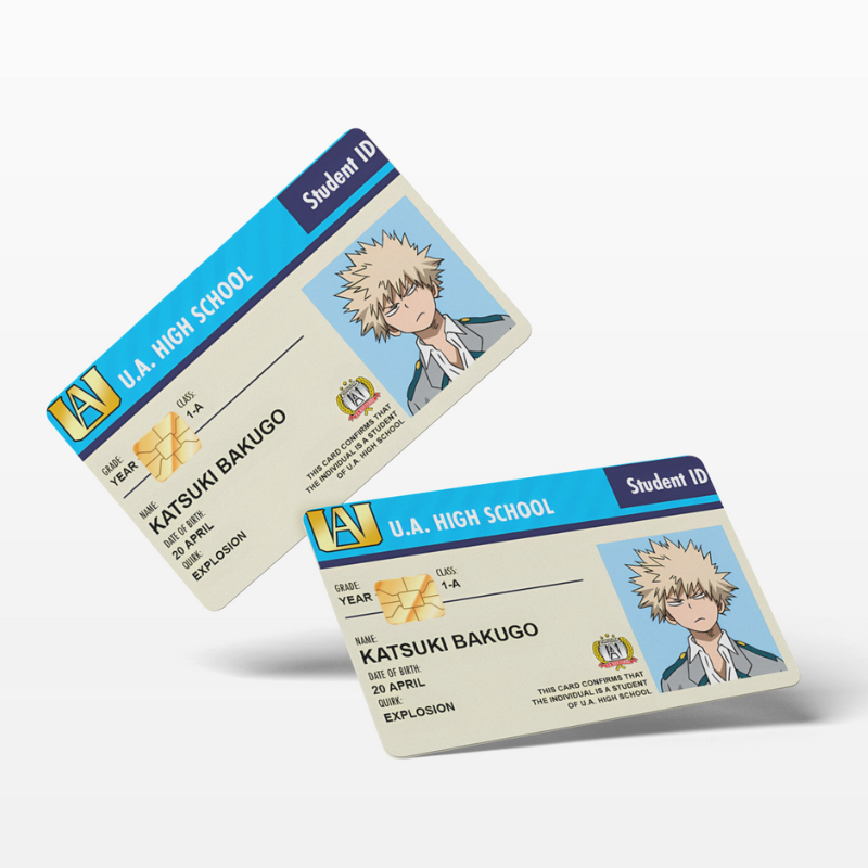 Student ID Katsuki Bakugo (Holographic)