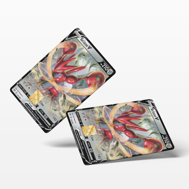 Pokemon Card Scizor V (Holographic)