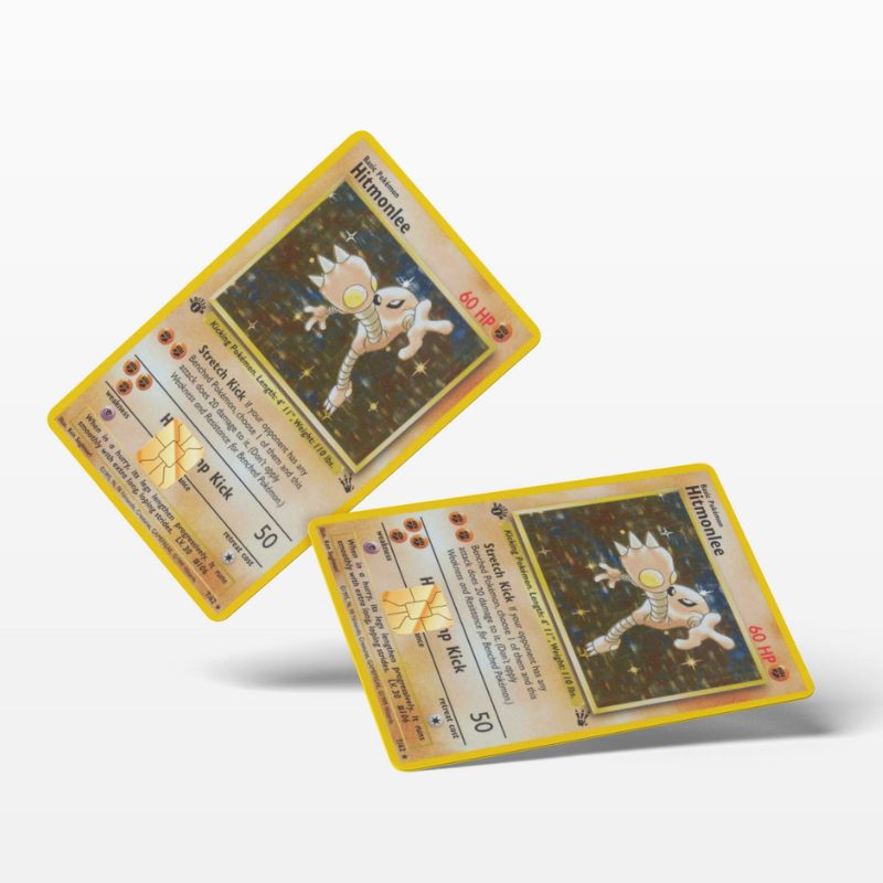 Pokemon Card Hitmonlee (Holographic)