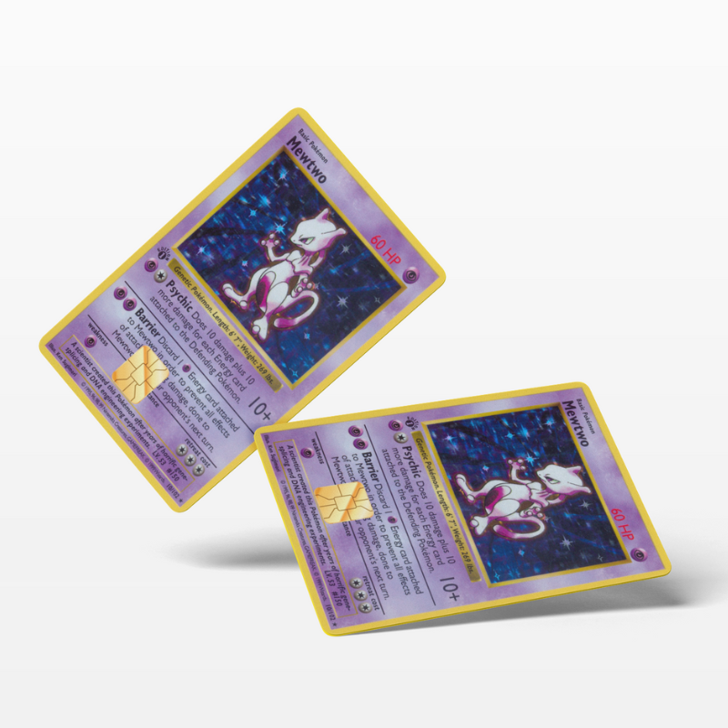 Pokemon Card Mewtwo (Holographic)