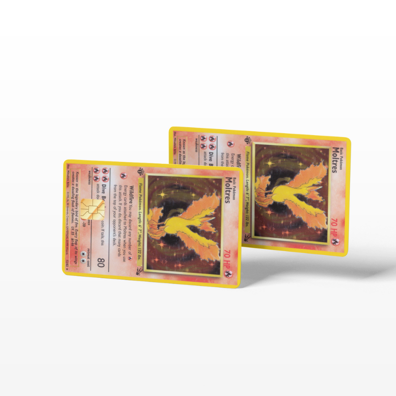 Pokemon Card Moltres (Holographic)