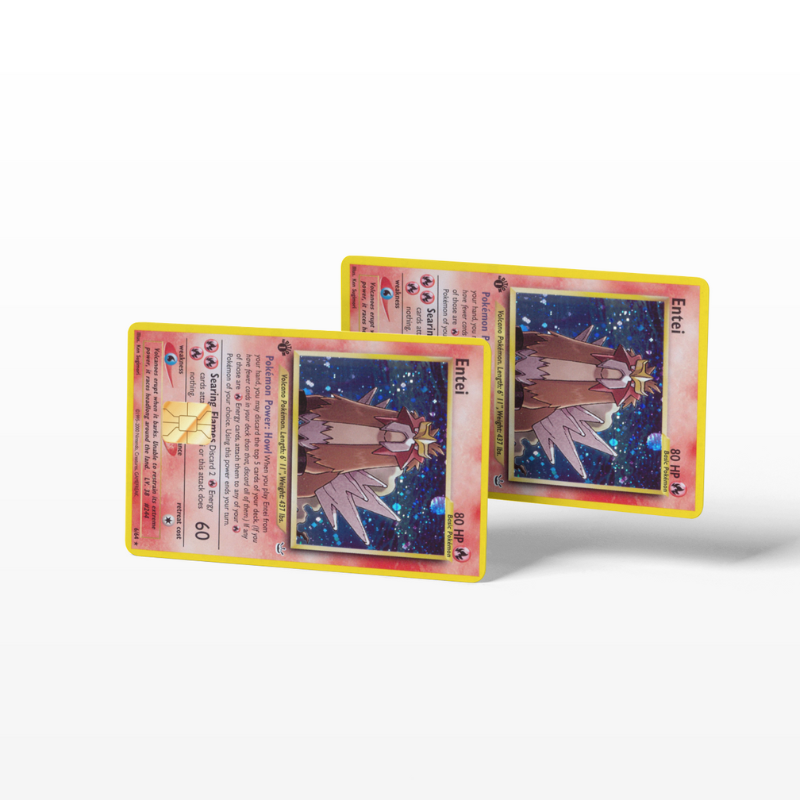 Pokemon Card Entei (Holographic)