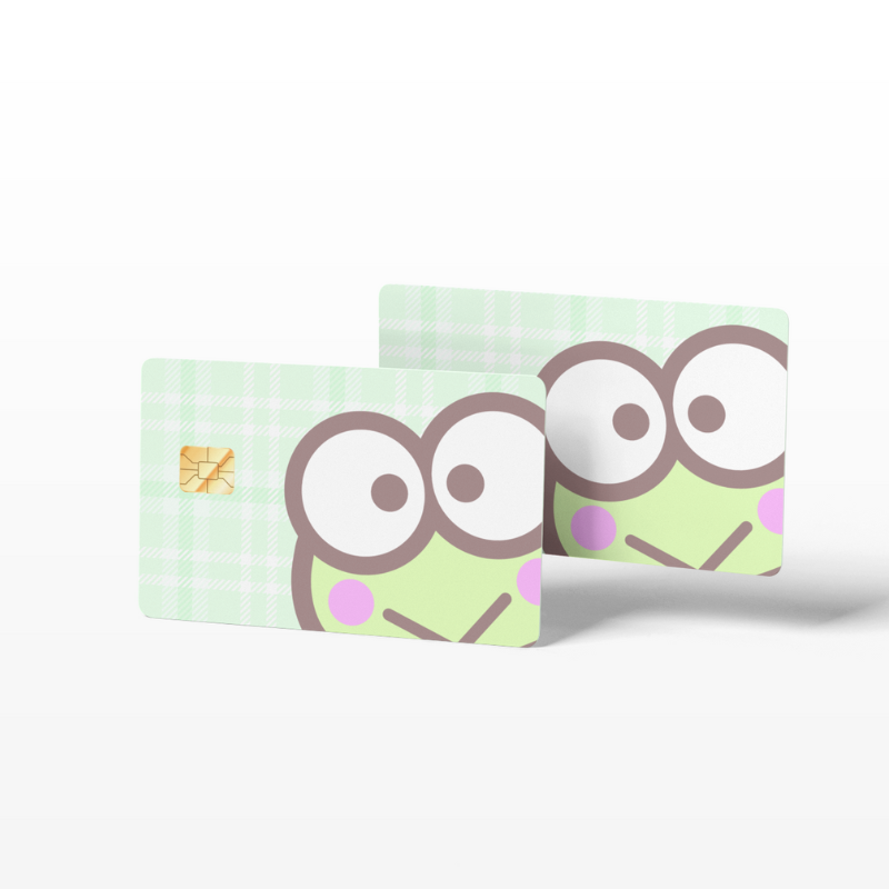 Green Plaid Keroppi (Holographic)