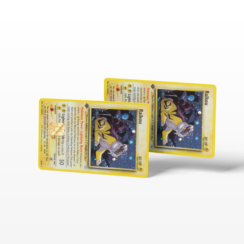 Pokemon Card Raikou (Holographic)