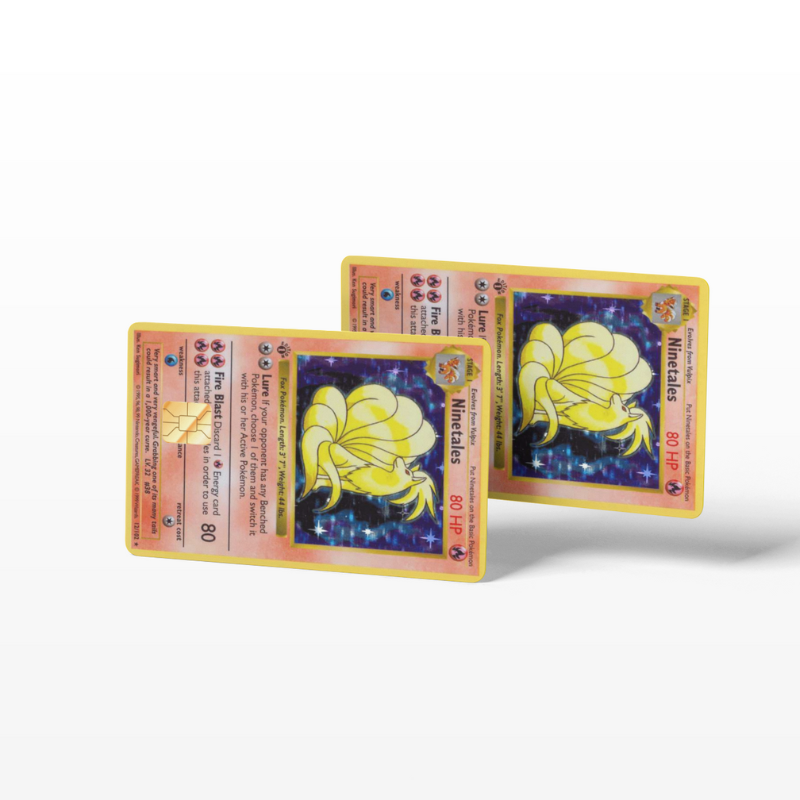 Pokemon Card Ninetales (Holographic)