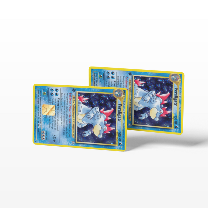 Pokemon Card Feraligatr (Holographic)