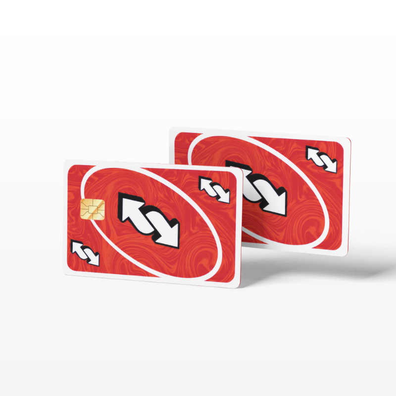 Uno Reverse Card Red (Holographic)