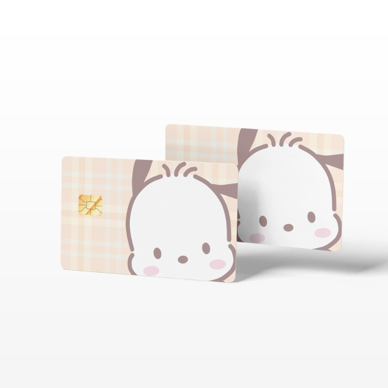 Orange Plaid Pochacco (Holographic)