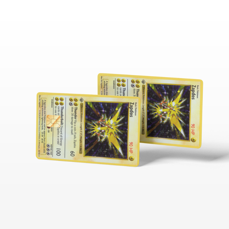 Pokemon Card Zapdos (Holographic)