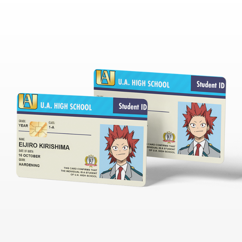 Student ID Eijiro Kirishima (Holographic)