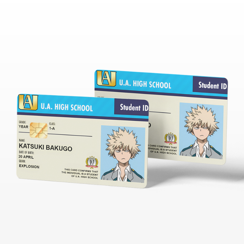 Student ID Katsuki Bakugo (Holographic)